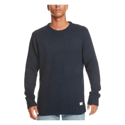 (M, Navy Blazer) Quiksilver Mens Neppy Crew Neck Pullover Jumper Sweater - Navy Blazer