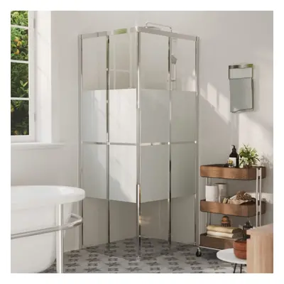 vidaXL Shower Cabin ESG Bathroom Shower Enclosure Cabinet Screen Cabin Cubicle