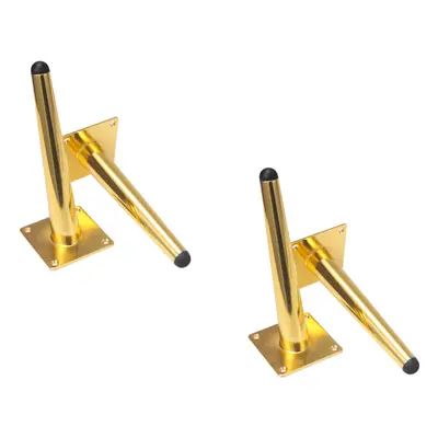 (25cm, B) 4pcs 10/15/20/25/30cm Golden Cone Furniture Leg for TV Cabinet Coffee Table Sofa Bedsi