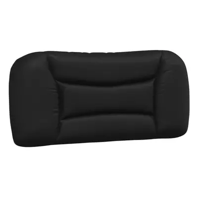 (90 cm) vidaXL Headboard Cushion Bed Cushion Pillow Back Headboard Black Faux Leather