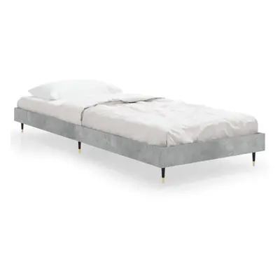 (concrete grey, x cm) vidaXL Bed Frame Bedroom Platform Bed Frame Bedstead Bed Base Engineered W