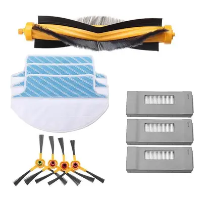 Main Brush Filters Side Brushes Mop Cloths Replacement Accessories for Ecovacs Robot Deebot