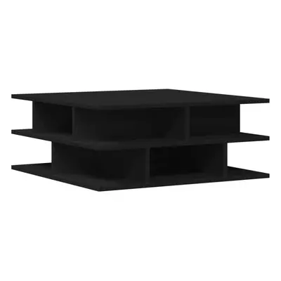 (black) vidaXL Coffee Table Hallway Accent End Table Tea Side Table Engineered Wood