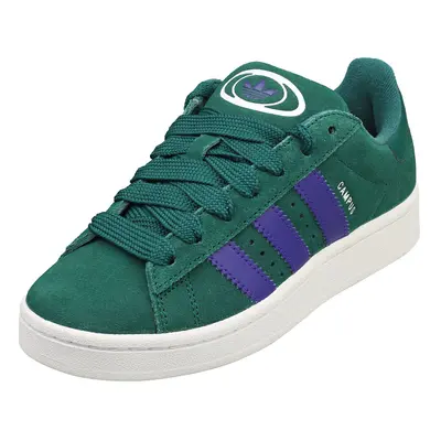 adidas Campus 00s Womens Fashion Trainers in Green White - 3.5 UK