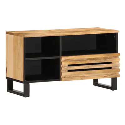 vidaXL TV Cabinet TV Stand Entertainment Centre TV Unit Solid Wood Rough Mango