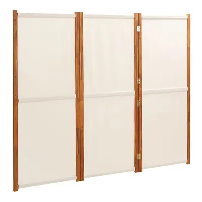 (cream white, x cm) vidaXL Room Divider Wall Partition Screen Panel Room Separator Privacy Scree