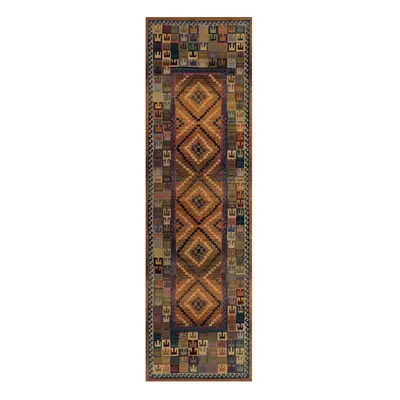 (Gabbeh - MULTI, Runner: x cm) Modern Tribal Area Rugs Small Extra Large Hallway Runner Living R