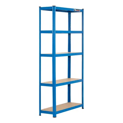 4 Bays | 180x90x30cm | Blue | Boltless Garage Shelving Unit | 1000kg