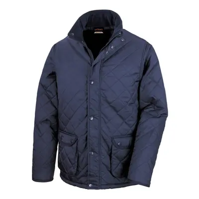 (M, Navy Blue) Result Mens Urban Cheltenham Water Repellent Jacket