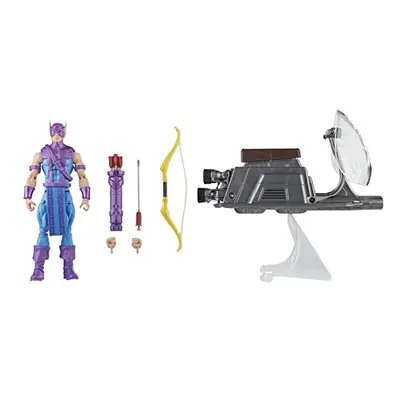 Hasbro Legends Series Hawkeye with Sky-Cycle Avengers 60th Anniversary Collectible Inch Action F