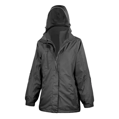 (8 UK, Black) Result Womens/Ladies Journey in Soft Shell Jacket