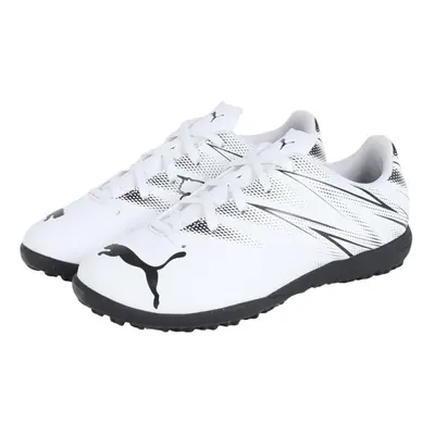 (8 UK, White/Black) Puma Mens Attacanto Turf Training Football Boots