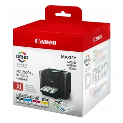 Canon 9254B004 (PGI-2500 XLBKCMY) Ink cartridge multi pack, 70,9ml + 3x19,3ml, Pack qty