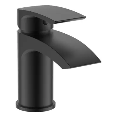 Vago Cloakroom Basin Mono Mixer Black Matt Tap