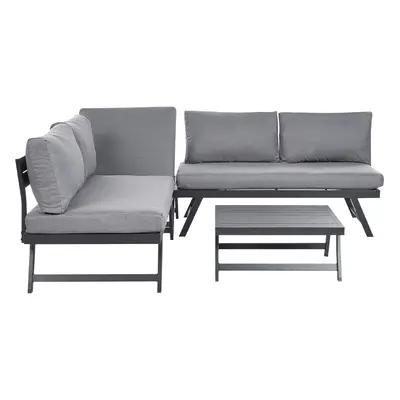 Lounge Set COCCORINO Metal Grey