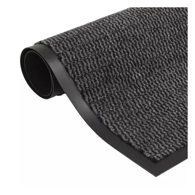 vidaXL Dust Control Mat Rectangular Tufted 90x150cm Anthracite Welcome Carpet