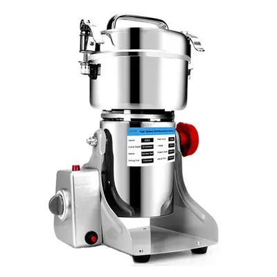 (US Plug) 800A 2500W 800g Electric Grains Spices Cereal Dry Food Grinder Mill Grinding Machine S