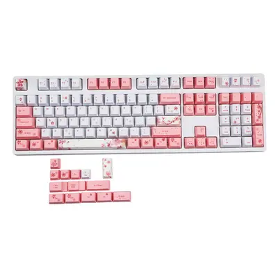 122 Keys Keycap Set OEM Profile PBT Keycaps for Mechanical Keyboards