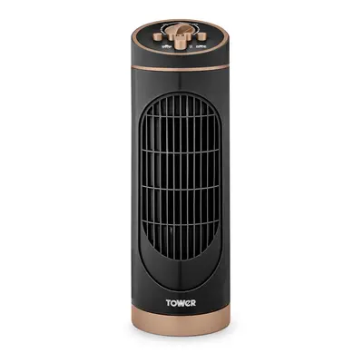 Tower T629000 Cavaletto Tower Fan with 2-Hour Timer, Speeds, Automatic Oscillation, 14â, 30W, 