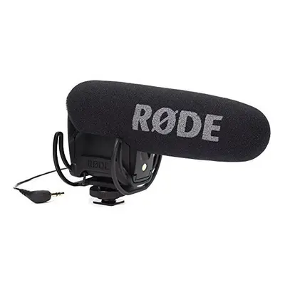 Rode VMPR VideoMic Pro R with Rycote Lyre Shock Mount Black