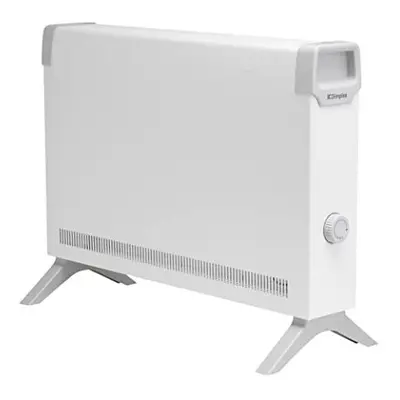 ML2T 2kW Convector Heater, Freestanding Electric Plug In Convector Radiator, Floor Standing with