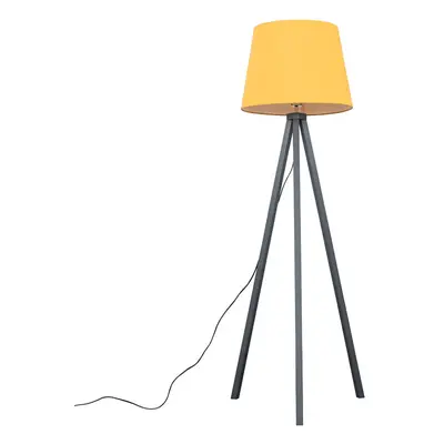 Barbro Tripod Grey Floor Lamp