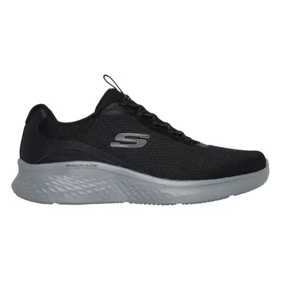 (7.5 UK, Black) Skechers Mens Skech-Lite Pro Frenner Memory Foam Trainers Sneakers - Black