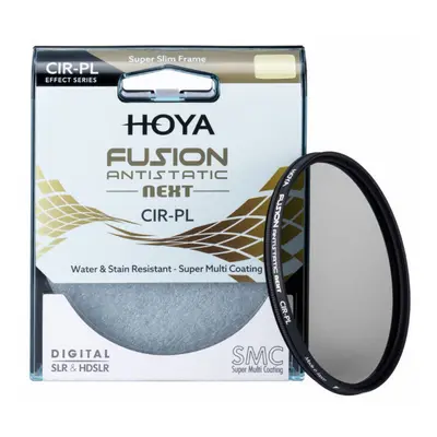 (58 mm) Hoya Fusion Antistatic Next Circular Polarizer Camera CIR-PL Lens Filter