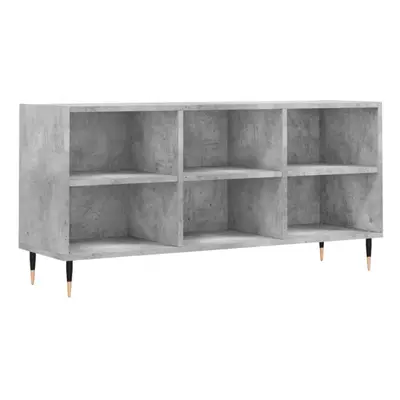 vidaXL TV Cabinet TV Unit Media Cabinet TV Stand Concrete Grey Engineered Wood