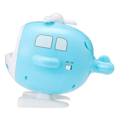 () Electric Helicopter Shape Automatic Bubble Machine Soap Blower Outdoor Indoor Toy for Kids Gi