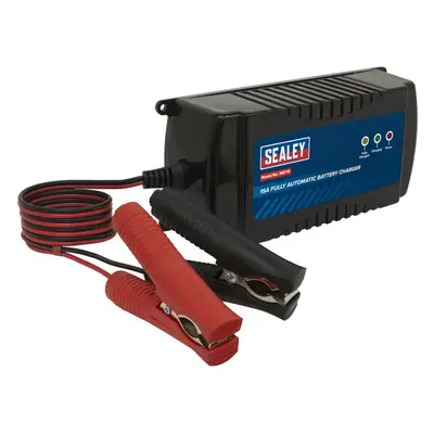 12V 15A Automatic Battery Charger & Maintainer - 40AH to 200Ah Batteries - 230V