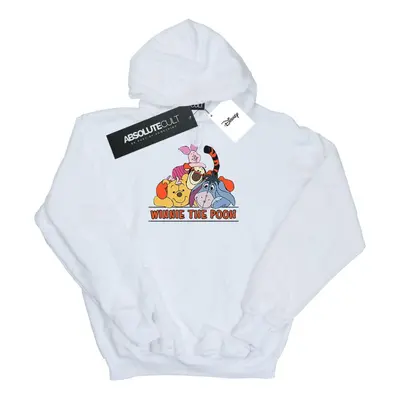 (XXL, White) Disney Womens/Ladies Winnie The Pooh Group Hoodie