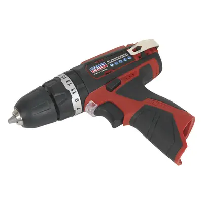 12V Cordless Hammer Drill - 10mm Keyless Chuck - BODY ONLY - Speed Settings