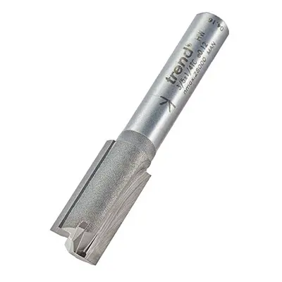 Professional Straight Two Flute Router Cutter Bit, 1/4 Inch Shank, 9mm Cut Diameter, Tungsten Ca