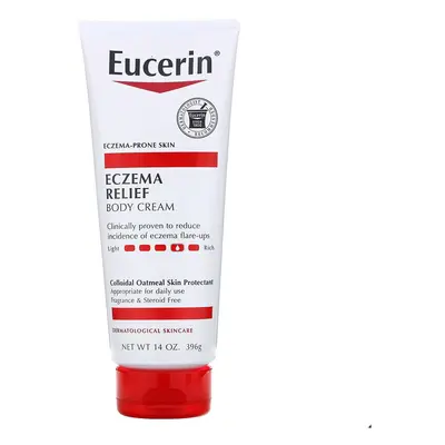 Eucerin, Eczema Relief, Body Cream, Fragrance Free, oz (396 g)