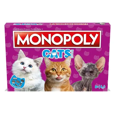 Winning Moves Monopoly Cats Edition Board Games