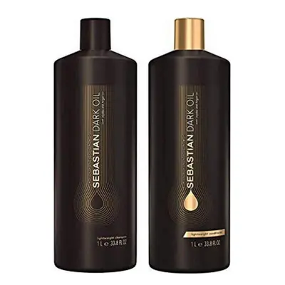 Sebastian Dark Oil Shampoo and Conditioner 1000ml