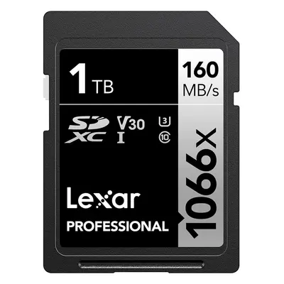 Lexar SD Professional 1066X 160MB/s Read Flash Memory Card 1TB