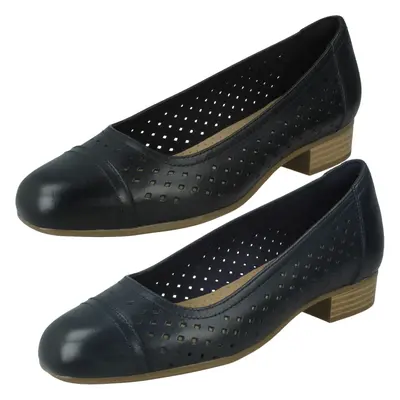 (Black, UK 4) Ladies Clarks Flat Loafer Shoes Juliet Cedar