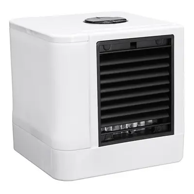 (B) USB Mini Portable Air Conditioner Colors Light Air Cooling Fan Humidifier Purifier