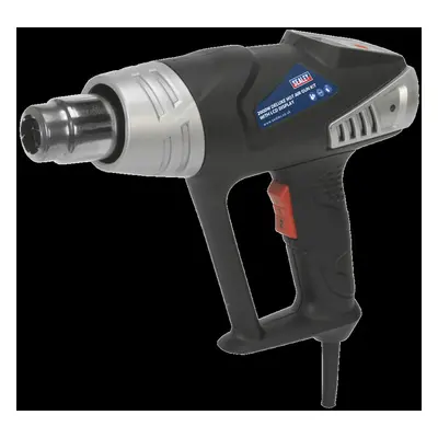 Deluxe Hot Air Gun Kit with LED Display 2000W 80-600°C