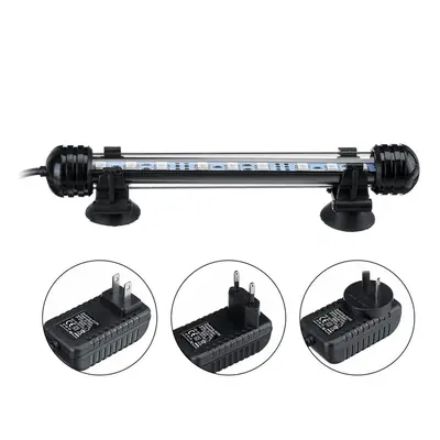 (AU Plug) 18cm 5050SMD 9LED Aquarium Fish Tank RGB Light Submersible Waterproof Bar Strip Lamp