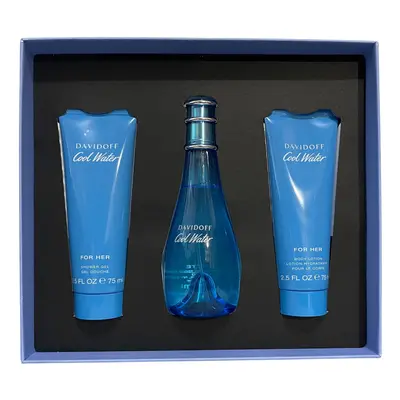 Davidoff Coolwater Woman 100ml EDT Piece Set