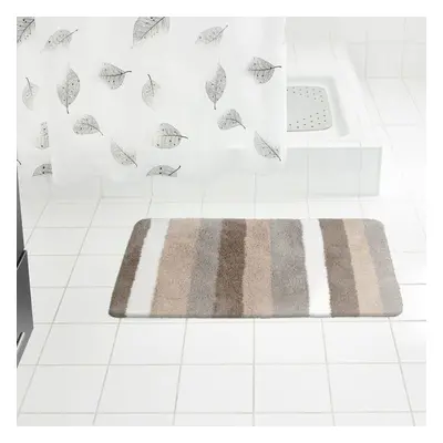 RIDDER Bathroom Rug Carl 60x90cm Beige Non Slip Shower Mat Carpet