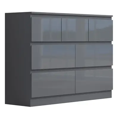 FWStyle Stora Merchant Chest - Grey Gloss Front