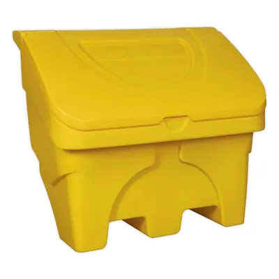 130 Litre Grit & Salt Storage Box - Large Opening - Indoor & Outdoor Storage