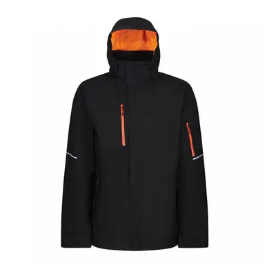 (XXL, Black/Magma Orange) Regatta Mens X-Pro Exosphere II Soft Shell Jacket