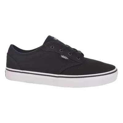 (12.5 UK, Black) Vans Junior Kids Atwood Casual Low Rise Canvas Trainers Sneakers Shoes - Black