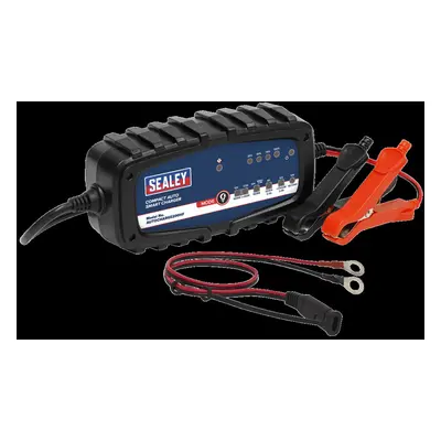 Compact Auto Smart Charger & Maintainer 2A 6/12V