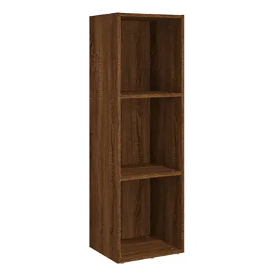 (brown oak) vidaXL Book Cabinet/TV Cabinet Engineered Wood Highboard Cupboard Bookshelf